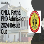 CNLU Patna PhD Admission 2024 Result Out
